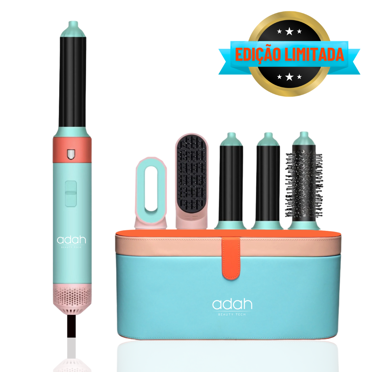 HAARWICKEL ULTRA ™ POP KERAMIK 1000W • 5 in 1 professionelle Bürste und Styler